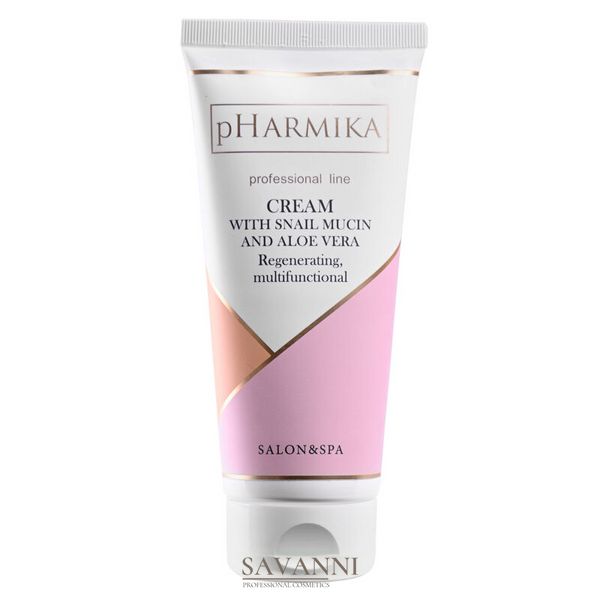 Крем для лица с муцином улитки и Алоэ Вера pHarmika Cream with snail mucin and Aloe Vera, 200ml PHM00585 фото 1 savanni.com.ua