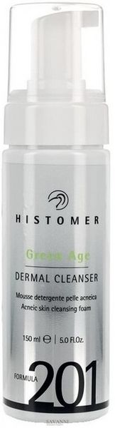 Очищуючий мус для проблемної та жирної шкіри HISTOMER Green Age Dermal Cleanser, 150 мл HIST044 фото 1 savanni.com.ua