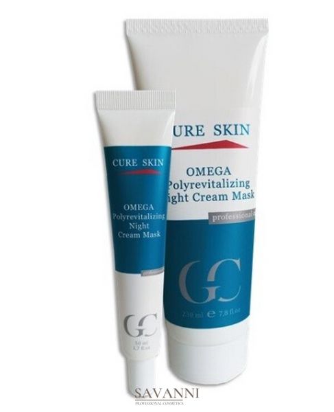 Ночная крем-маска Полиревитализант Cure Skin 50мл CS546 фото 1 savanni.com.ua