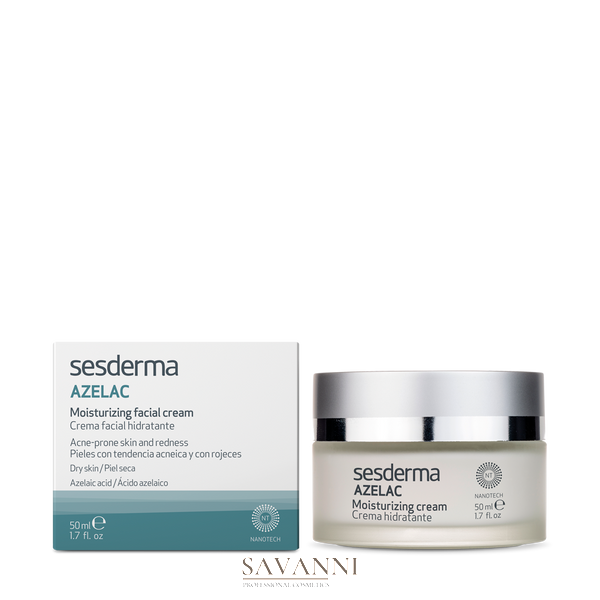 Увлажняющий крем для лица Sesderma Azelac Moisturizing Facial Cream 50 мл SD40000063 фото 2 savanni.com.ua