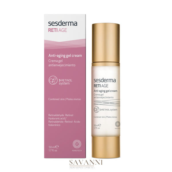 Антивозрастной крем-гель против морщин с ретинолом Sesderma Reti Age Anti-Aging Gel Cream 50 мл SD40001732 фото 2 savanni.com.ua