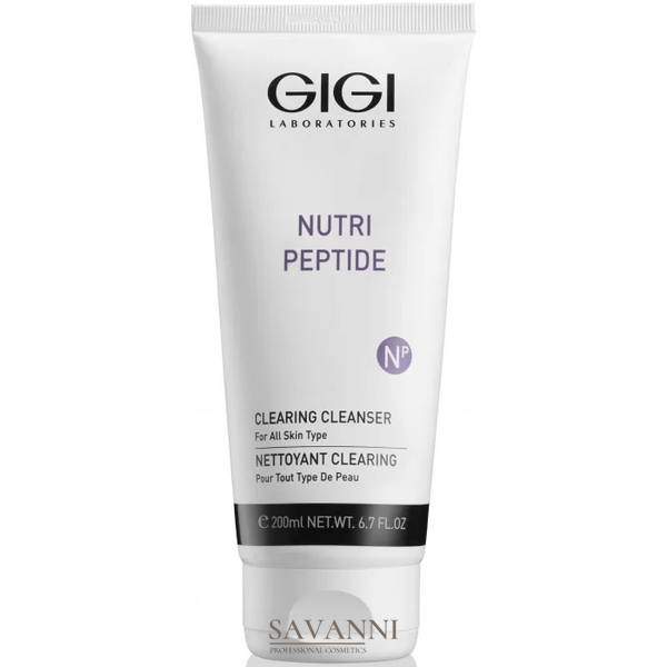 Очищуючий гель Gigi Nutri Peptide Clearing Cleanser, 200 ml GG11500 фото 1 savanni.com.ua