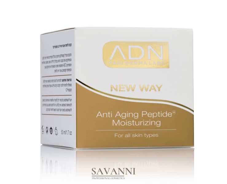 Зволожуючий денний крем із пептидами ADN Anti-aging PEPTIDE Moisturizing Cream, 50 мл ADN7705  фото 1 savanni.com.ua