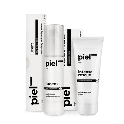 Набір Piel Cosmetics «Інтенсивне відновлення для тьмяної шкіри»50 мл, 75 мл
