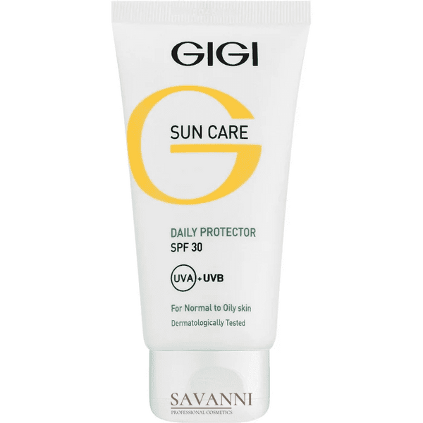 Сонцезахисний крем із захистом ДНК Gigi Sun Care Daily Protector SPF 30 для жирної шкіри, 75 ml GG36048 фото 1 savanni.com.ua