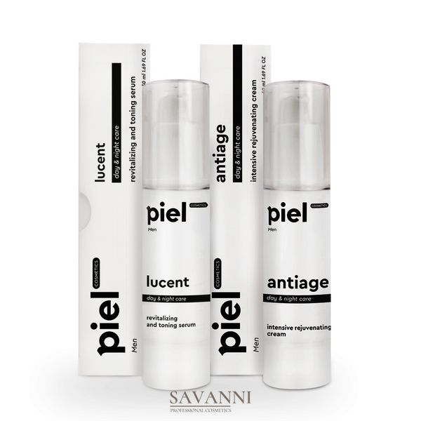 Набор Piel Cosmetics «Антивозрастной уход для тусклой кожи лица»50 ml, 50 ml