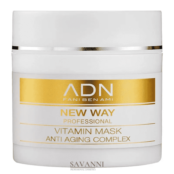 Маска з вітамінним комплексом для обличчя ADN Vitamins mask Anti-aging Complex, 50 мл ADN7717  фото 1 savanni.com.ua