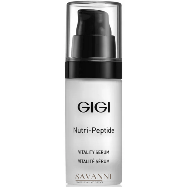 Пептидна оживляюча сироватка для обличчя, GiGi Nutri-Peptide Vitality Serum, 30мл GG11512 фото 1 savanni.com.ua