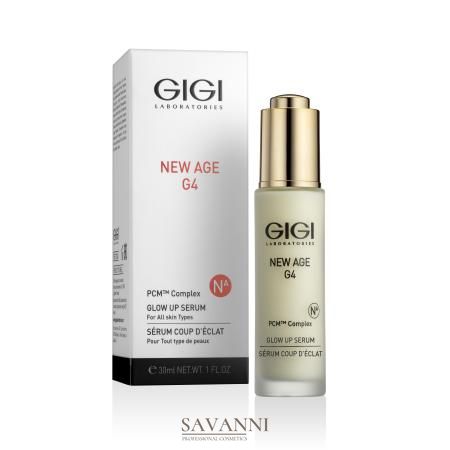 Сироватка для сяйва для всіх типів шкіри, GiGi New Age G4 Glow Up Serum for All Skin Types GG20234 фото 1 savanni.com.ua