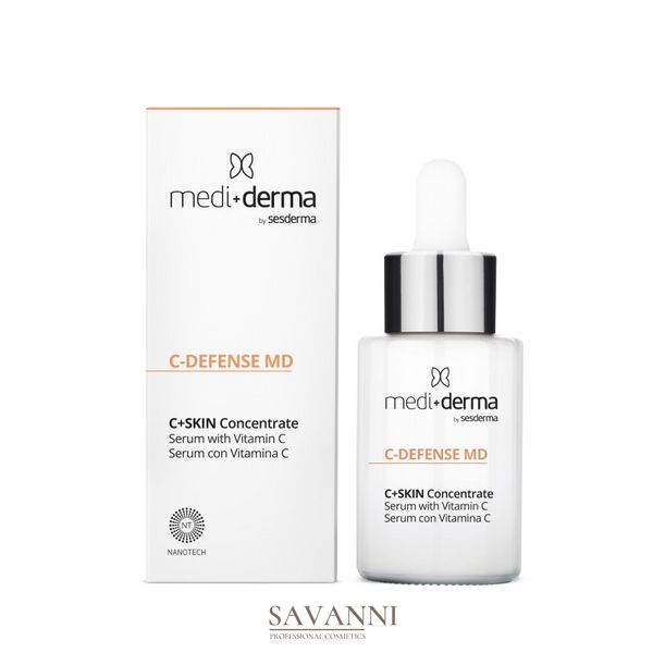 Ліпосомальна ревіталізуюча сироватка з вітаміном С Мediderma liposomal serum revitalising 30 мл MD40005036 фото 1 savanni.com.ua