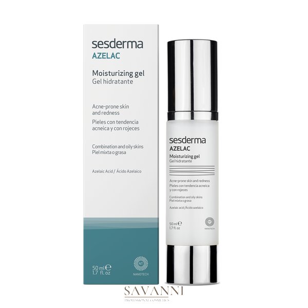 Увлажняющий гель Sesderma Azelac Moisturizing Facial Gel 50 мл SD40000062 фото 2 savanni.com.ua