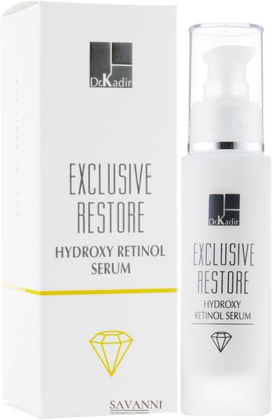 Сироватка Гідроксі Ретінол Dr. Kadir Exclusive restore hydroxy retinol serum KDR448 фото 4 savanni.com.ua