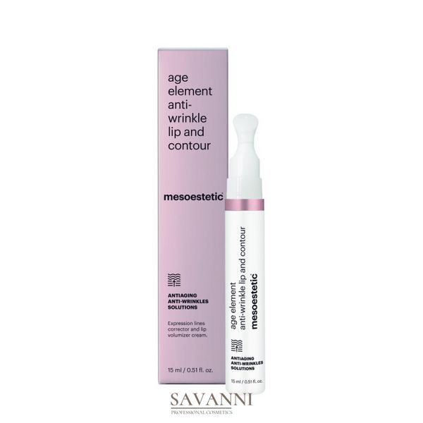 Крем-контур для губ с антивозрастным эффектом Mesoestetic age element anti-wrinkle lip 710125 фото 1 savanni.com.ua