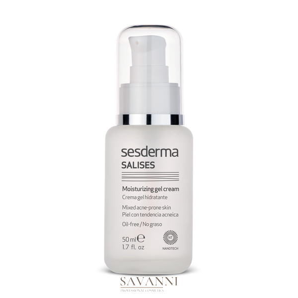 Зволожуючий крем-гель для обличчя Sesderma Salises Moisturizing Gel Cream 50 мл SD40000050 фото 1 savanni.com.ua