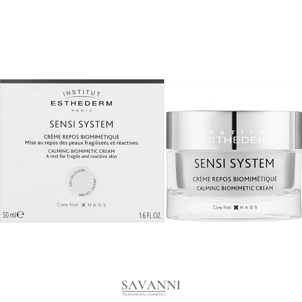 Успокаивающий биомиметический крем Institut Esthederm Sensi System Calming Biomimetic Cream V6301 фото 2 savanni.com.ua