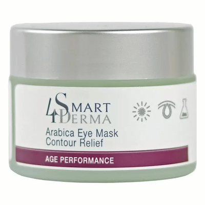 Реструктуруюча маска для зони навколо очей з екстрактом кави арабіка Smart4Derma Age Performance 50 мл S4D709 фото 1 savanni.com.ua