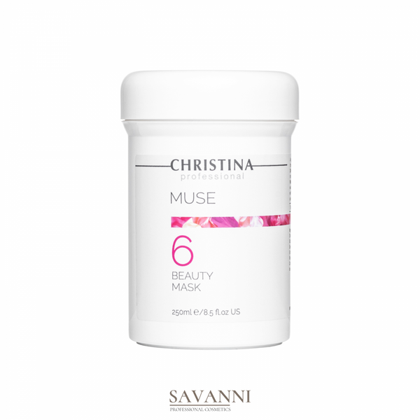 Маска краси для обличчя Christina Muse Beauty Mask Step 6 з екстрактом троянди, 250 мл CHR303 фото 1 savanni.com.ua