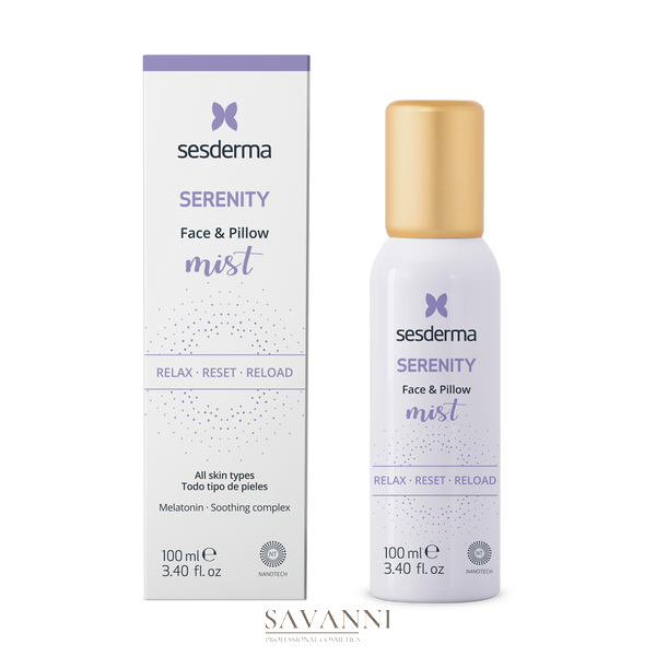 Нічний спрей-міст для обличчя Sesderma Serenity Face Pillow Mist 100мл SD40005725 фото 2 savanni.com.ua