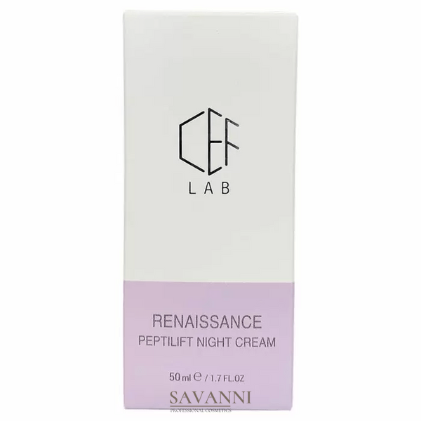 Пептидний нічний ліфтинг-крем CEF Lab Renaissance Peptilift Night Cream 50 мл CL1206 фото 4 savanni.com.ua