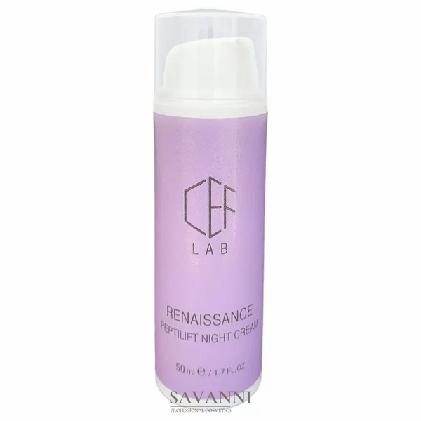 Пептидний нічний ліфтинг-крем CEF Lab Renaissance Peptilift Night Cream 50 мл CL1206 фото 1 savanni.com.ua