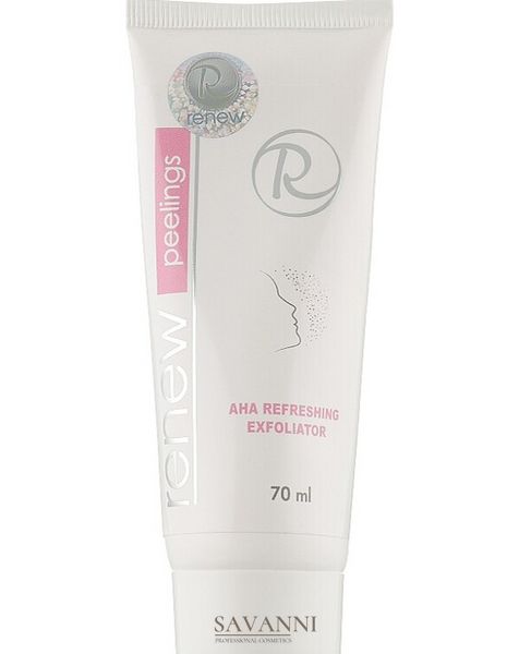 Освіжаючий ексфоліатор з кислотами AHA Renew AHA Refreshing Exfoliator 70 мл RNW9016251 фото 1 savanni.com.ua