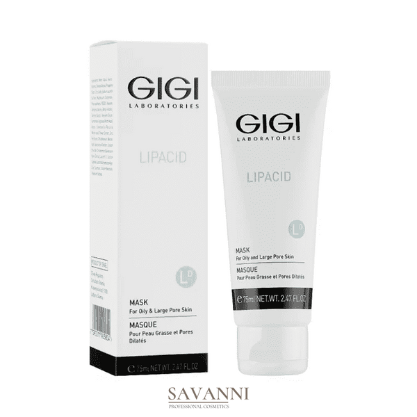 Лікувальна маска для жирної та проблемної шкіри Gigi Lipacid Mask, 50 ml GG47036 фото 2 savanni.com.ua