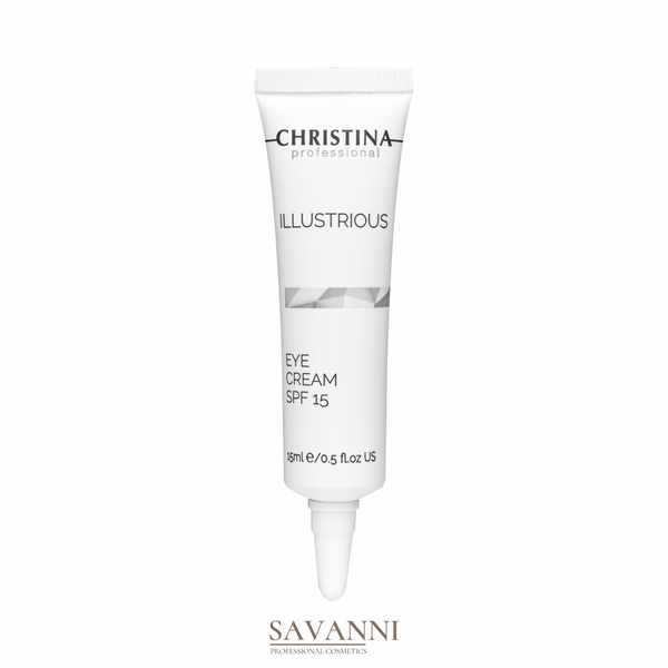 Крем для шкіри навколо очей Christina Illustrious Eye Cream SPF 15, 15 мл CHR512 фото 1 savanni.com.ua