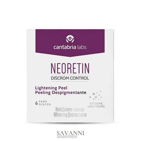 Осветляющий пилинг для лица в дисках Cantabria Labs Neoretin discrom control pigment peel pads  13119 фото 1 savanni.com.ua