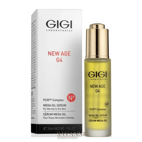 Сироватка-масло для нормальної та сухої шкіри GIGI New Age G4 Mega Oil Serum GG20240 фото 1 savanni.com.ua