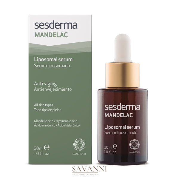 Липосомальная сыворотка с миндальной кислотой Sesderma Mandelac Liposomal Serum 30 мл SD40000079 фото 2 savanni.com.ua