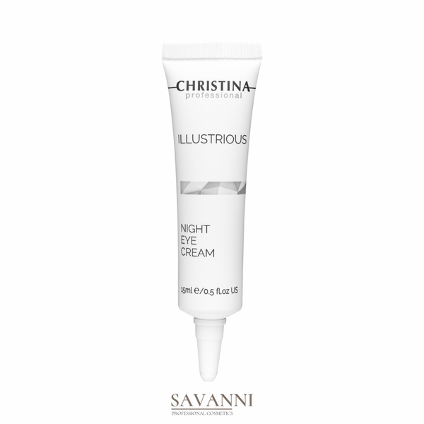 Нічний омолоджувальний крем для шкіри навколо очей Christina Illustrious Night Eye Cream, 15 мл CHR511 фото 1 savanni.com.ua