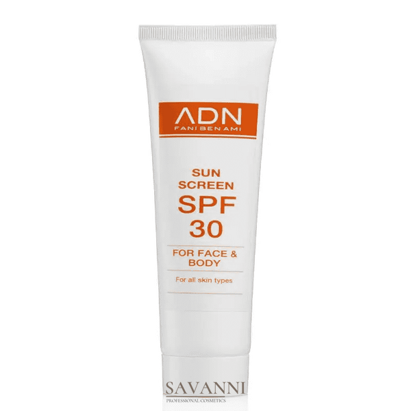 Защитный крем для лица и тела, ADN New Way Sunscreen For Face And Body SPF30, 125 мл ADN7750 фото 1 savanni.com.ua