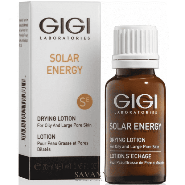 Підсушувальний лосьйон Gigi Solar Energy Drying Lotion для жирної шкіри обличчя, 20 ml GG21056 фото 1 savanni.com.ua