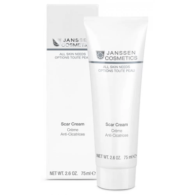 Оновлювальний крем проти шрамів та рубців Janssen Cosmetics All Skin Needs Scar Cream, 75 мл JC2400 фото 1 savanni.com.ua