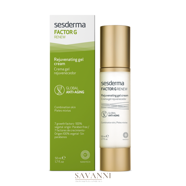 Крем – гель для обличчя Sesderma Factor G Renew Rejuvenating Gel Cream 50 мл SD40002960 фото 2 savanni.com.ua