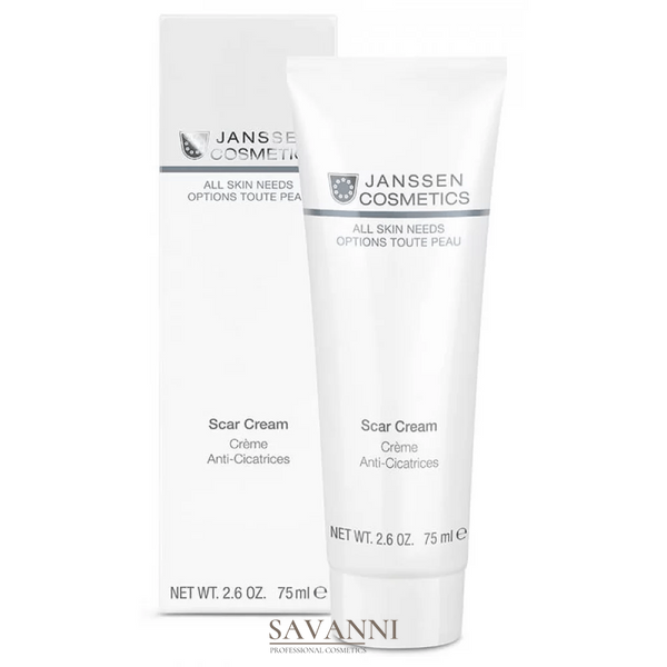 Оновлювальний крем проти шрамів та рубців Janssen Cosmetics All Skin Needs Scar Cream, 75 мл JC2400 фото 1 savanni.com.ua