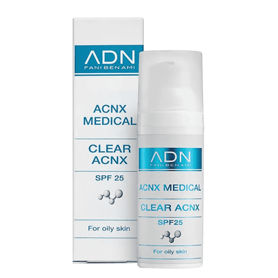 Зволожуючий крем для обличчя, ADN ACNX Medical Clearcnx SPF25, 50 мл ADN40016 фото 1 savanni.com.ua