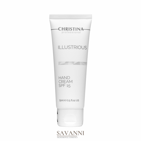 Захисний крем для рук Christina Illustrious Hand Cream SPF 15, 75 мл CHR513 фото 1 savanni.com.ua