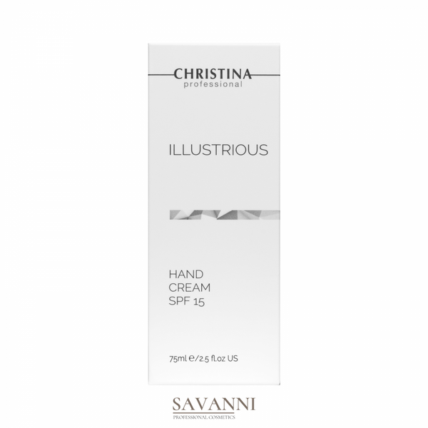 Захисний крем для рук Christina Illustrious Hand Cream SPF 15, 75 мл CHR513 фото 3 savanni.com.ua