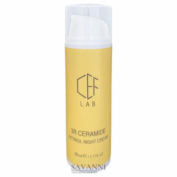 Удосконалюючий нічний ретиноловий крем CEF Lab 3R Ceramide Retinol Night Cream 50 мл CL1406 фото 1 savanni.com.ua