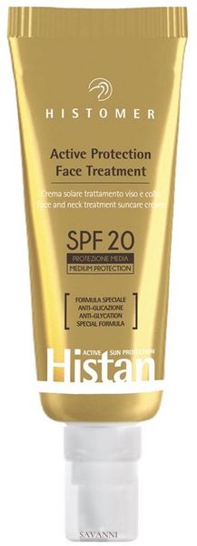 Крем омолоджуючий для обличчя та шиї з ефектом Антиглікації HISTOMER Active Protection Face Cream SPF 20, 50 мл HIST115 фото 1 savanni.com.ua