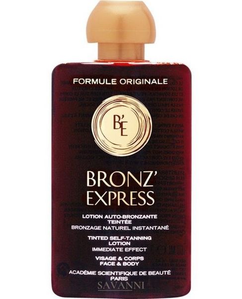 Лосьон-автозагар для лица и тела (стандартная формула) / Academie Lotion Auto-Bronzante Teintée Bronz'express Acdm482000 фото 1 savanni.com.ua