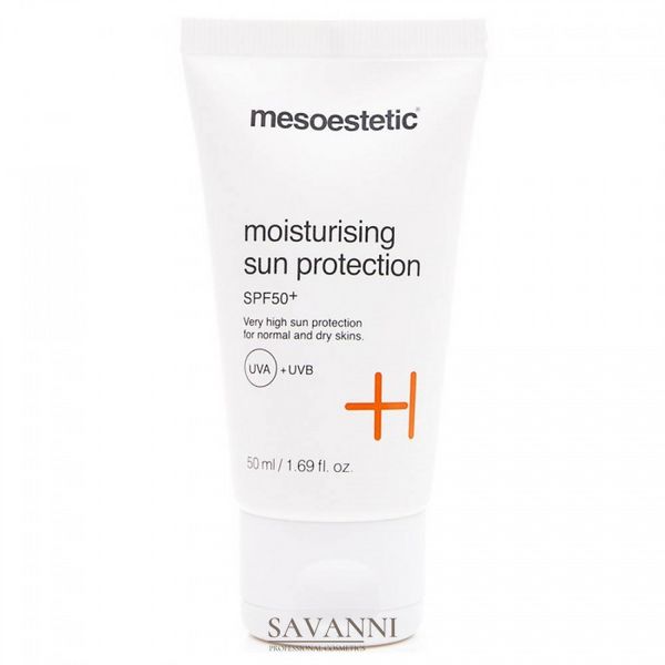 Сонцезахисний зволожувальний крем Mesoestetic MESOPROTECH MOISTURISING SUN PROTECTION 50+ 710122 фото 1 savanni.com.ua