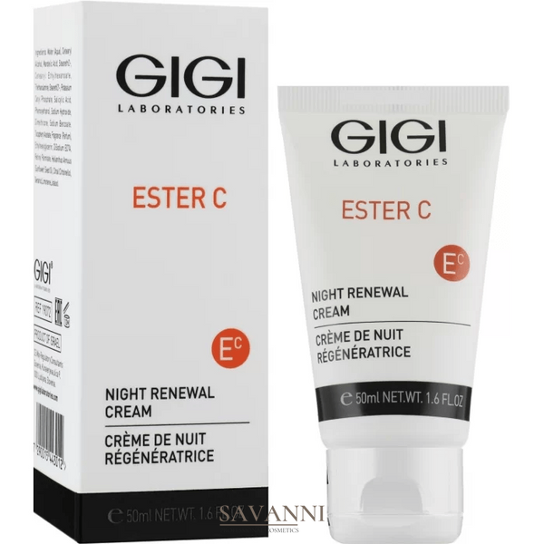 Нічний оновлюючий крем Gigi Ester C Night Renewal Cream, 50 ml GG19072 фото 2 savanni.com.ua