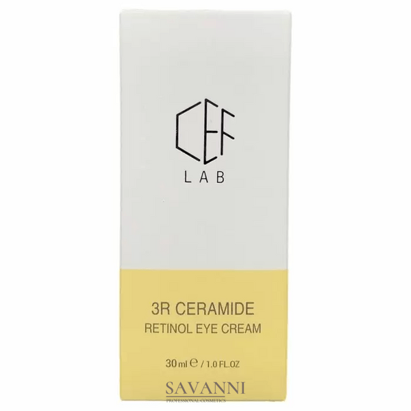 Усовершенствующий крем с ретинолом для зоны вокруг глаз CEF Lab 3R Ceramide Retinol Eye Cream 30 мл CL1408 фото 3 savanni.com.ua