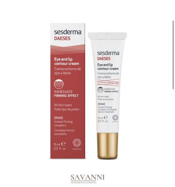 Крем-контур для очей та губ Sesderma Laboratories Daeses Eye and Lip Contour Cream 15 мл SD40003951 фото 2 savanni.com.ua