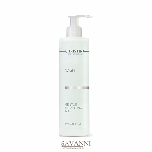 Нежное очищающее молочко для лица Christina Wish Gentle Cleansing Milk, 300 мл CHR447 фото 1 savanni.com.ua