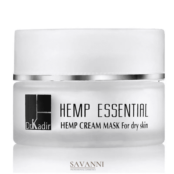 Маска-крем з екстрактом Канабісу для сухої шкіри Dr. Kadir Hemp essential cream mask for dry skin KDR457 фото 1 savanni.com.ua