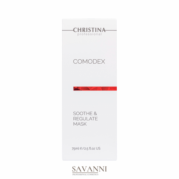 Заспокійлива та регулювальна маска для обличчя Christina Comodex Soothe & Regulate Mask, 75 мл CHR631 фото 3 savanni.com.ua