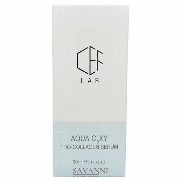 Проколагенова зволожуюча сироватка CEF Lab Aqua O₂XY Pro-Collagen Serum 30 мл CL1503 фото 3 savanni.com.ua